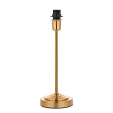 Endon Lighting - Rise - 118533 - Vintage Tischlampe nur mit Messingfuß