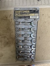 Craftsman Professional 7 Pc Metric Short Combination Wrench Set Usa Made 44111 Craftsman Professional 7 Pc Metric Short Combination Wrench Set Usa Made 44111