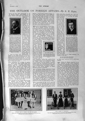 Old Antique Print 1900 Townsend Oswald Marie Greece Fairfax Theatre Ryley 20th