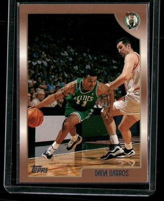 1998-99 Topps - Dana Barros #204 BOSTON CELTICS FAST SHIPPING BUY 5 GET 5 FREE