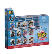 Funko Bitty Pop! Marvel: Infinity Saga 12 piezas tamaño estándar, multicolor