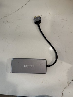 Tobenone USB C Docking Station Dual Monitor for MacBook Pro/Air, USB C Dock Dual
