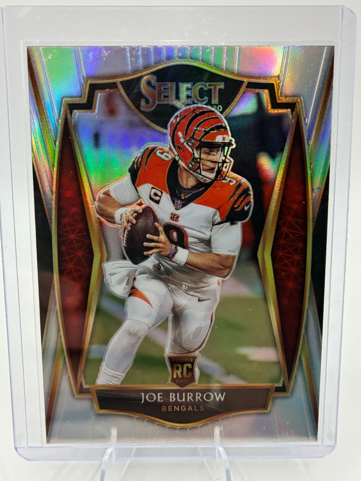2020 Panini Select - Premier Level Joe Burrow #146 Silver Prizm (RC) FREE SHIP!