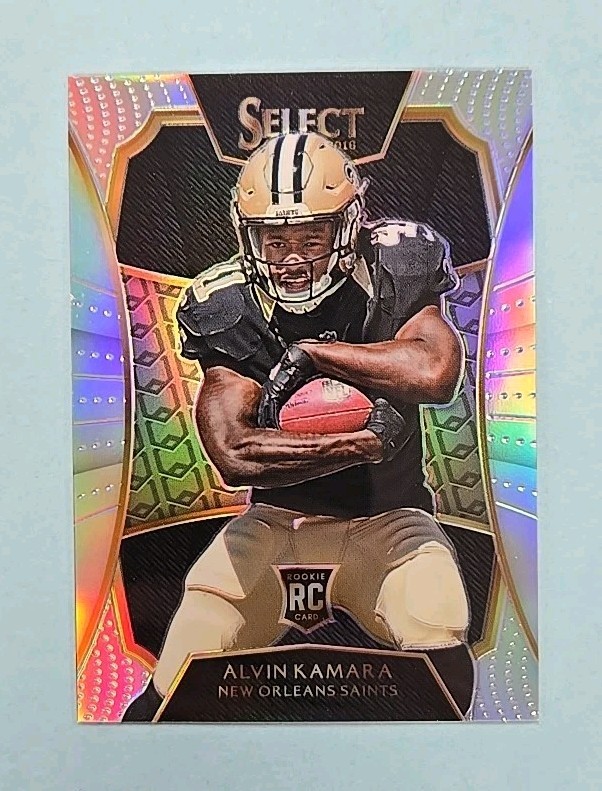 2016 Panini Select Alvin Kamara Silver Prizm XRC Rookie RC #10 Card