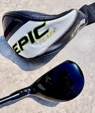 Callaway Mens Epic Flash 3 Hybrid 18 Degree With Head Cover