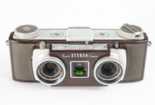 -Kodak Stereo 35mm Film Camera with 35mm Anaston f3.5 Lenses-For Parts/As-Is