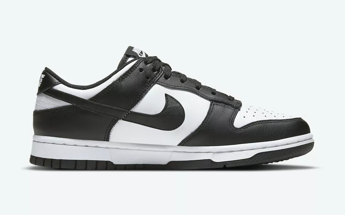Size 9.5 - Nike Dunk Low Black White for sale online | eBay