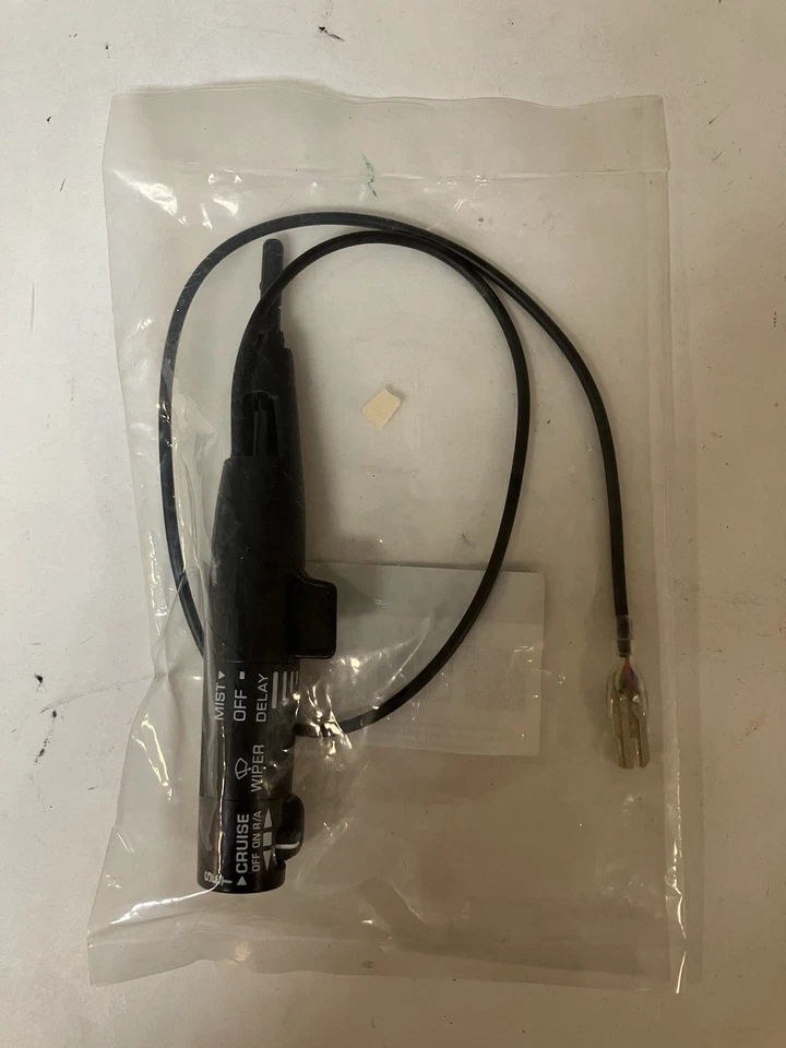 Interruptor de palanca de brazo limpiaparabrisas control de crucero negro para Chevy GMC Pontiac Foto 2 de 3