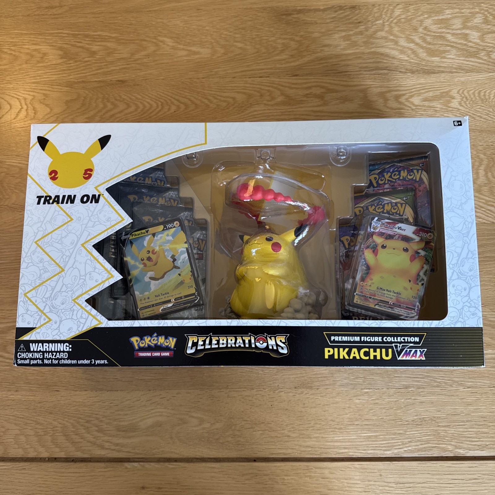 Pokemon Tcg - Celebrations Premium Figure Collection Pikachu VMAX - Sealed
