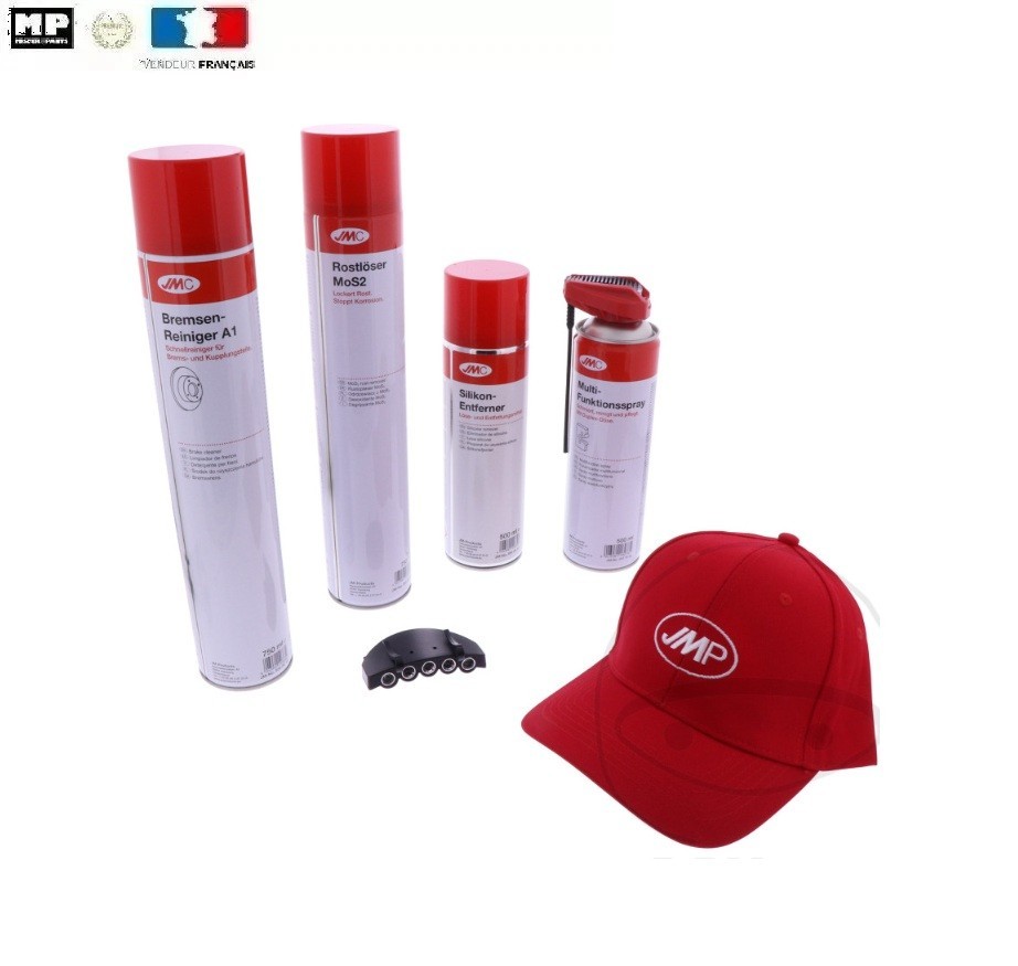 Nettoyant frein et antirouille JMC pour débloquer les vis et dégraisser les outils
