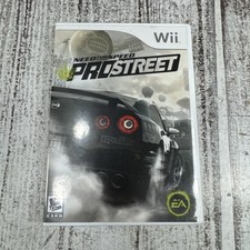 Need for Speed: ProStreet (Nintendo Wii, 2007) CIB Complete In Box Tested Works