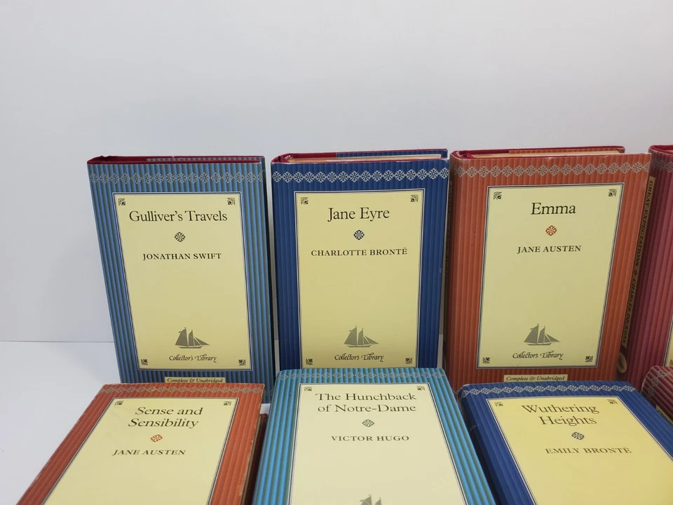 Barnes & Noble Collector’s Library HC/DJ Gold Gilded Pocket Classics 8 Books Lot Foto 3 de 4