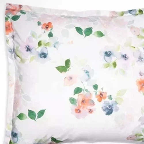 Sferra Primavera Cadete Estándar Falso Floral Algodón Estampado Percal Nuevo Foto 4 de 4