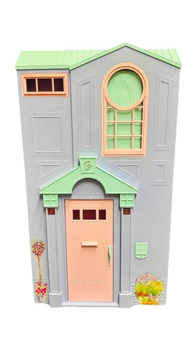 2005 Barbie City Pretty Townhouse Playset 2-Story Folding House Mattel Rare VTG
