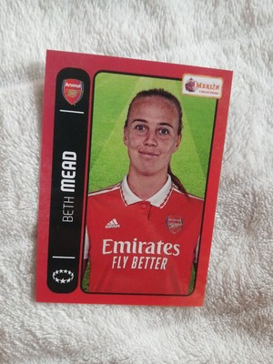 Trading Karte Beth Mead Arsenal London NEU 