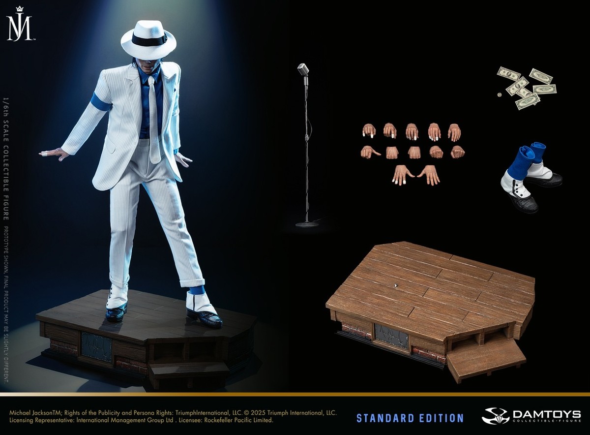 Pre-Sale DAMTOYS DMS048 1/6 Smooth Criminal Jackson Action Figure