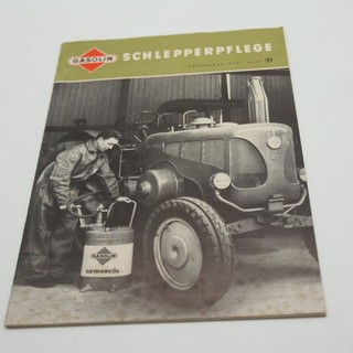 Gasolin Schlepperpflege 1960