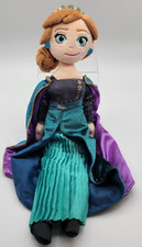 Disney Store Frozen 2 Queen Anna Plush Soft Doll 18"