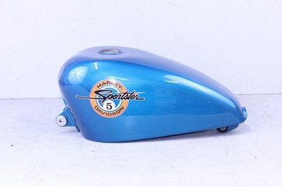 Harley-Davidson Sportster タンク 青 Harley-Davidson XL Sportster 883 1200 Gas Tank Fuel Blue 92-94