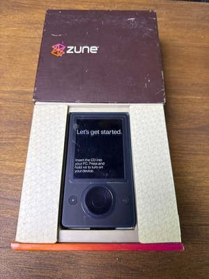 Microsoft Zune Black Digital Media