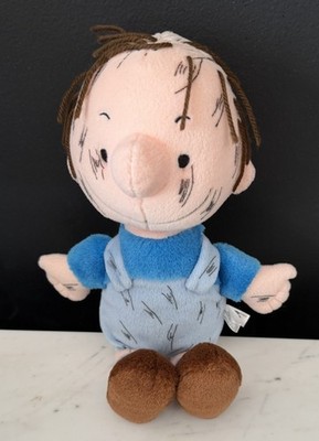 Peanuts Gang Pigpen Plush Doll Pig Pen 12'' Blue Boy Rare Soft Stuffed Animal