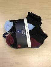 New Ben Sherman Cushioned Quarters Boys Size US 7-10 8-pack Socks