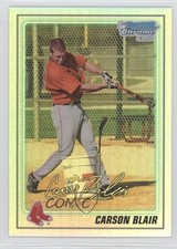 2010 Bowman Chrome Prospects Refractor 320/777 Carson Blair #BCP41 0g4