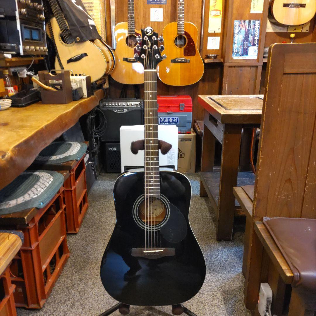 Greg Bennett D-2 (管理テ) Acoustic Guitar Samick by Greg Bennett D-2 Black Dreadnought