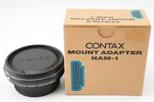 Top MINT in BOX Contax NAM-1 Mount Adapter for 645 Lens to N1 NX From JAPAN