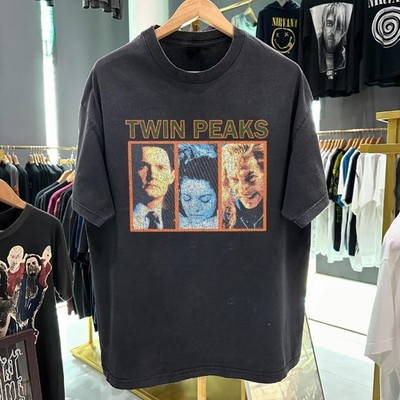 Twin Peaks Washed Black T-Shirt XL