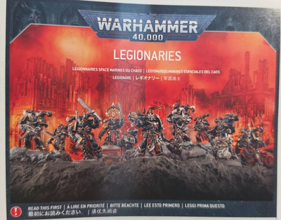 Chaos Space Marines Legionaries Squad Black Legion Warhammer 40K NOS FREE SHIP