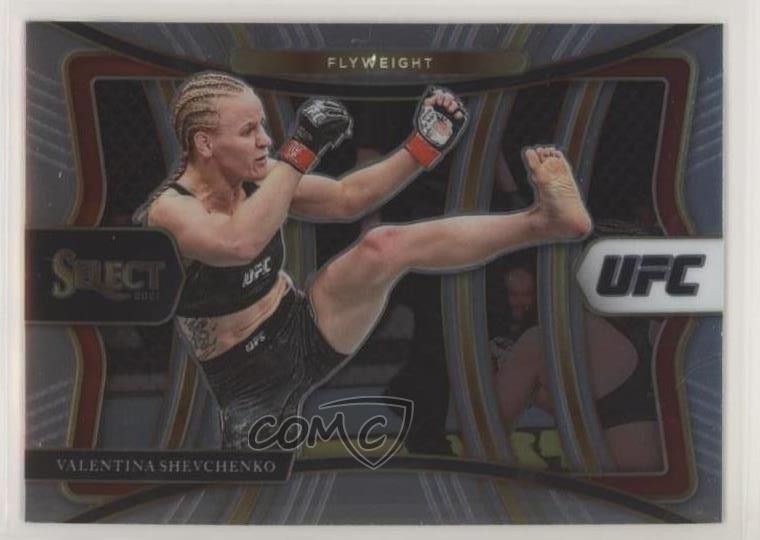2021 Panini Select UFC Premier Level Valentina Shevchenko #129 0c6