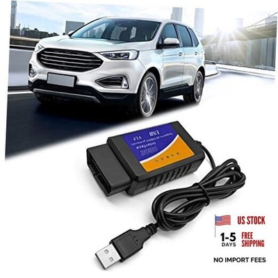 OBDII USB V1.5 Scanner OBD2 Adapter Diagnostic Cable for Multi-Brands CAN-Bus 
