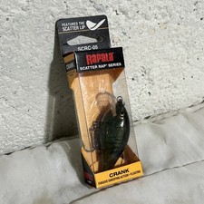 Discontinued Rapala SCRC-05 Mardi Gras Scatter Rap Crank Crankbait Fishing Lure