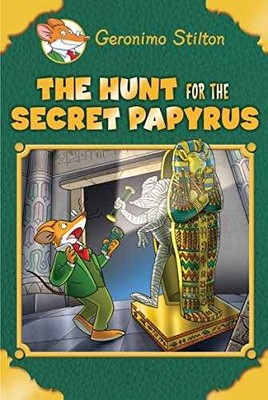The Hunt for the Secret Papyrus - Hardcover, by Stilton Geronimo - Acceptable r