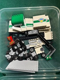 Lego City Lot: 4644, 7733, 7732,7631 - Marina, Trucks, Plane - All pieces & figs