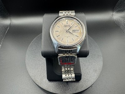 VINTAGE SEIKO 5 ACTUS 7019-7060 21 JEWELS AUTOMATIC WATCH 1970s