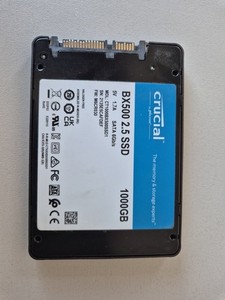Crucial BX500 1TB, SATA 3, 2,5 Zoll Interne SSD (CT1000BX500SSD1)