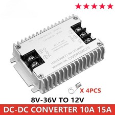 DC 8-36V 12.6V 14.6V 28V to 12V 10A Boost Buck Converter Car Voltage Regulator