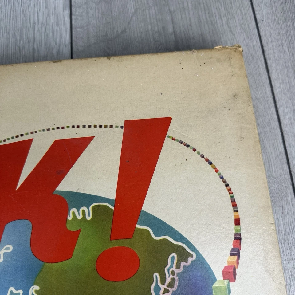 Vintage Original Risk Board Game Waddingtons 1960s, White Box Edition - Complete - Image 3 of 4
