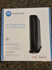 Motorola 16x4 Cable Modem plus AC1600 Router Model MG7540