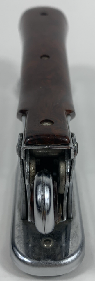 Vintage Ace Liner Model 502 Chrome Stapler Maroon Red Burgandy Handle ...