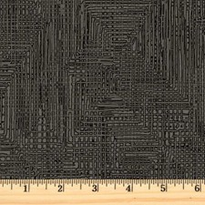 Grass Roots Grasscloth Black Blender 05233I 100 Cotton Fabric By Half Yard