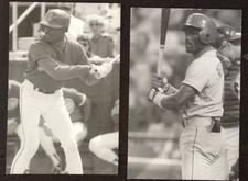 HAROLD REYNOLDS SEATTLE MARINERS BASEBALL BW