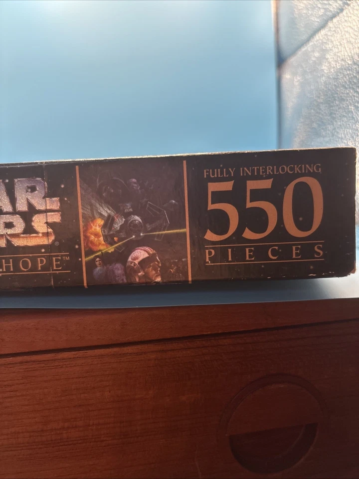 NEW Star Wars aa New Hope 550 Piece Puzzle 1995 Milton Bradley SEALED - Image 4 of 4