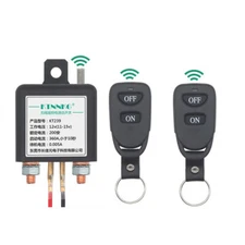 Car Battery Disconnect Isolator Cut Off Master Switch Wireless Remote Control