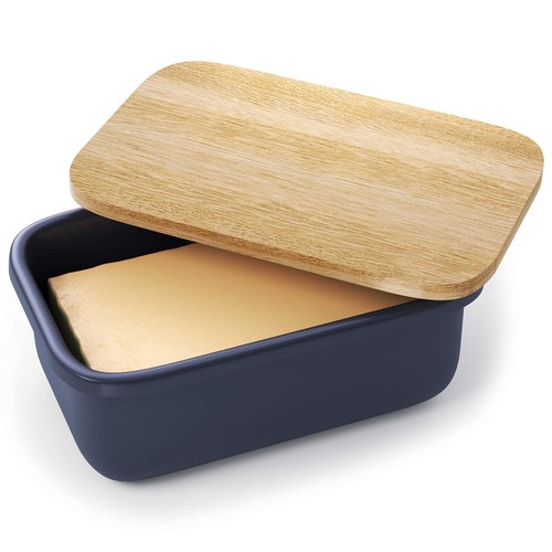 Butter Dish With Lid Covered Butter Keeper For Countertop & Fridge Butter Contai - Picture 9 of 9