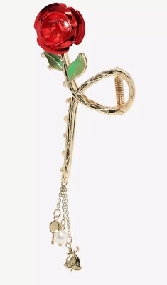 Disney Beauty and the Beast Roses Metal Claw Hair Clip 35007631_hi?h=630 main image 2