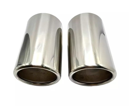 Cappa di Scarico per VW Tiguan 2 II Da 2016 2x 65mm Sportivo Acciaio Apertura - Imagen 3 de 5