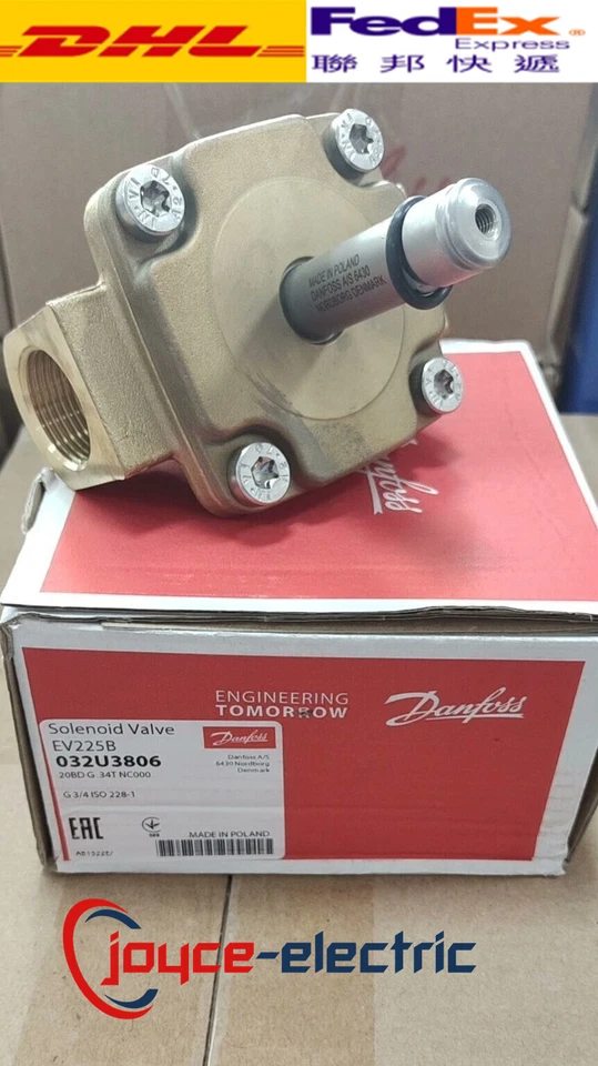 DANFOSS EV225B 032U3806 Steam Solenoid Valve Brand New in box Expedited Shipping - Image 4 of 4